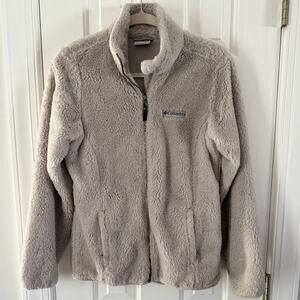 Patagonia | women's ivory off white Los Gatos fleece full zip jacket coat | XS